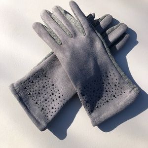 Sueded gloves/touchscreen compatible NWOT